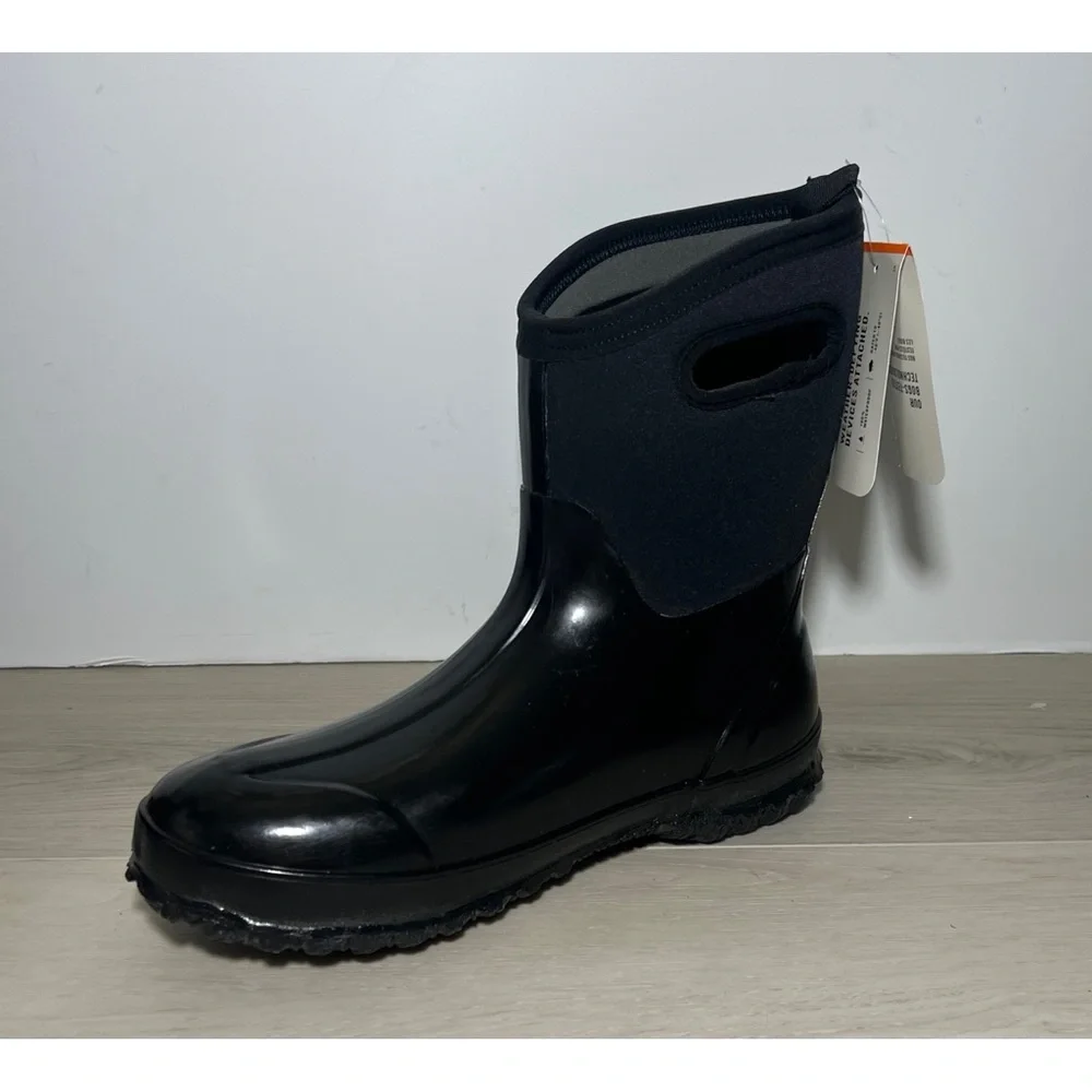 *NEW BOGS Classic' Mid High Waterproof Snow Boot Black Size 11